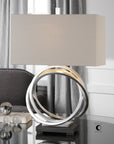 Uttermost Soroca Silver Rings Lamp