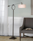 Uttermost Levisa Brushed Bronze Floor Lamp