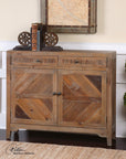 Uttermost Hesperos Reclaimed Wood Console Cabinet