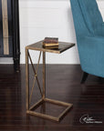 Uttermost Zafina Gold Accent Table