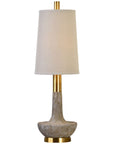 Uttermost Volongo Stone Ivory Buffet Lamp