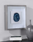 Uttermost Kalia Blue Stone Shadow Box