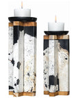 Uttermost Illini Stone Candleholders, 2-Piece Set
