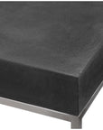 Uttermost Jase Black Concrete Console Table