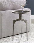 Uttermost Kenna Nickel Accent Table