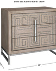 Uttermost Devya Gray Oak Accent Chest
