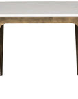 Vanguard Furniture French Brass Metal Base Hancock Side Table