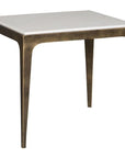 Vanguard Furniture French Brass Metal Base Hancock Side Table