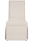 Vanguard Furniture Novella Pumice Butler Skirted Side Chair