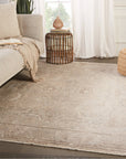 Jaipur Vienne Baptiste Oriental Damask Gray Cream VNE03 Rug