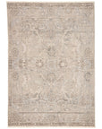 Jaipur Vienne Baptiste Oriental Damask Gray Cream VNE03 Rug
