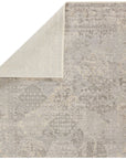 Jaipur Vienne Lourdes Trellis Oriental Gray Cream VNE09 Rug