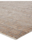 Jaipur Vienne Cavendish Trellis Geometric Tan Gray VNE12 Rug