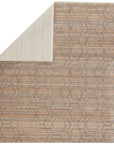 Jaipur Vienne Cavendish Trellis Geometric Tan Gray VNE12 Rug