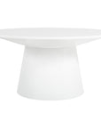 Worlds Away Washington Round Coffee Table