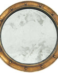 Worlds Away Mirror with Antique Mirror In Center FEDERAL G