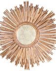 Worlds Away Handcarved Starburst Mirror MARGEAUX G