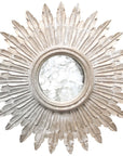 Worlds Away Small Starburst Mirror with Antique Mirror Inset SANTO G