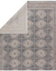 Jaipur Winsome Jamestown Trellis Geometric Blue Cream WNO05 Rug