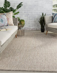 Jaipur Wisteria Jardin Solid Gray White WSR01 Rug
