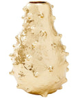 Villa & House Kiwano Vase - Brass Finish