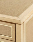Villa & House Paulina Large 6-Drawer Chest - Natural