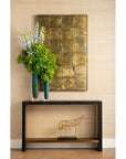 Villa & House Odeon Console Table - Antique Brass