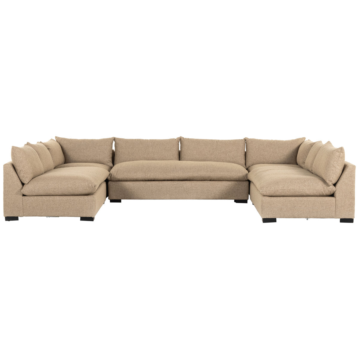 Four Hands Atelier Grant 5-Piece Sectional - Heron Sand