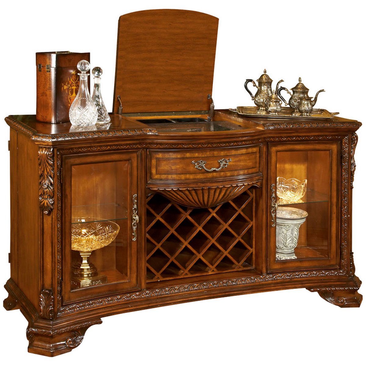 A.R.T. Furniture Old World Wine &amp; Cheese Buffet