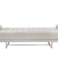 Interlude Home Luca King Bench - Faux Linen
