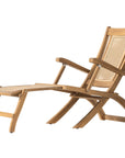 Four Hands Solano Jost Outdoor Chaise Lounge - Natural Teak