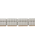 Four Hands Solano Roma Outdoor 4-Piece Sectional with Ottoman