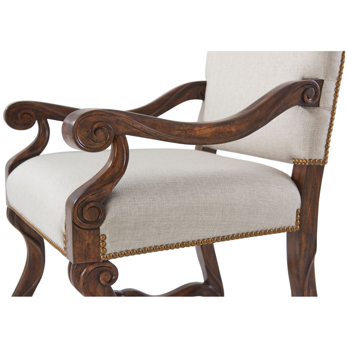 Theodore Alexander Warmth by The Fireside Dining Chair, Set of 2