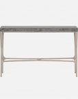 Made Goods Giordano Narrow Console Table in Faux Horn