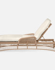 Made Goods Soma Outdoor Chaise Lounge in Pagua Fabric