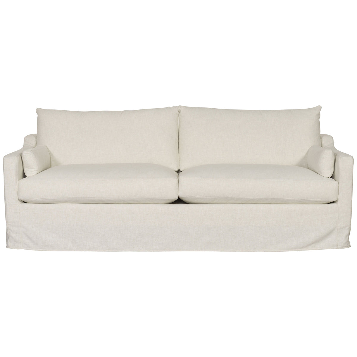 Vanguard Furniture Thea 2-Seat Slipcovered Muslin Sofa