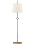 Visual Comfort Cranston Buffet Lamp with Linen Shade