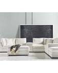 Vanguard Furniture Lucca Stocked Modular Sectional in Kipri Snow
