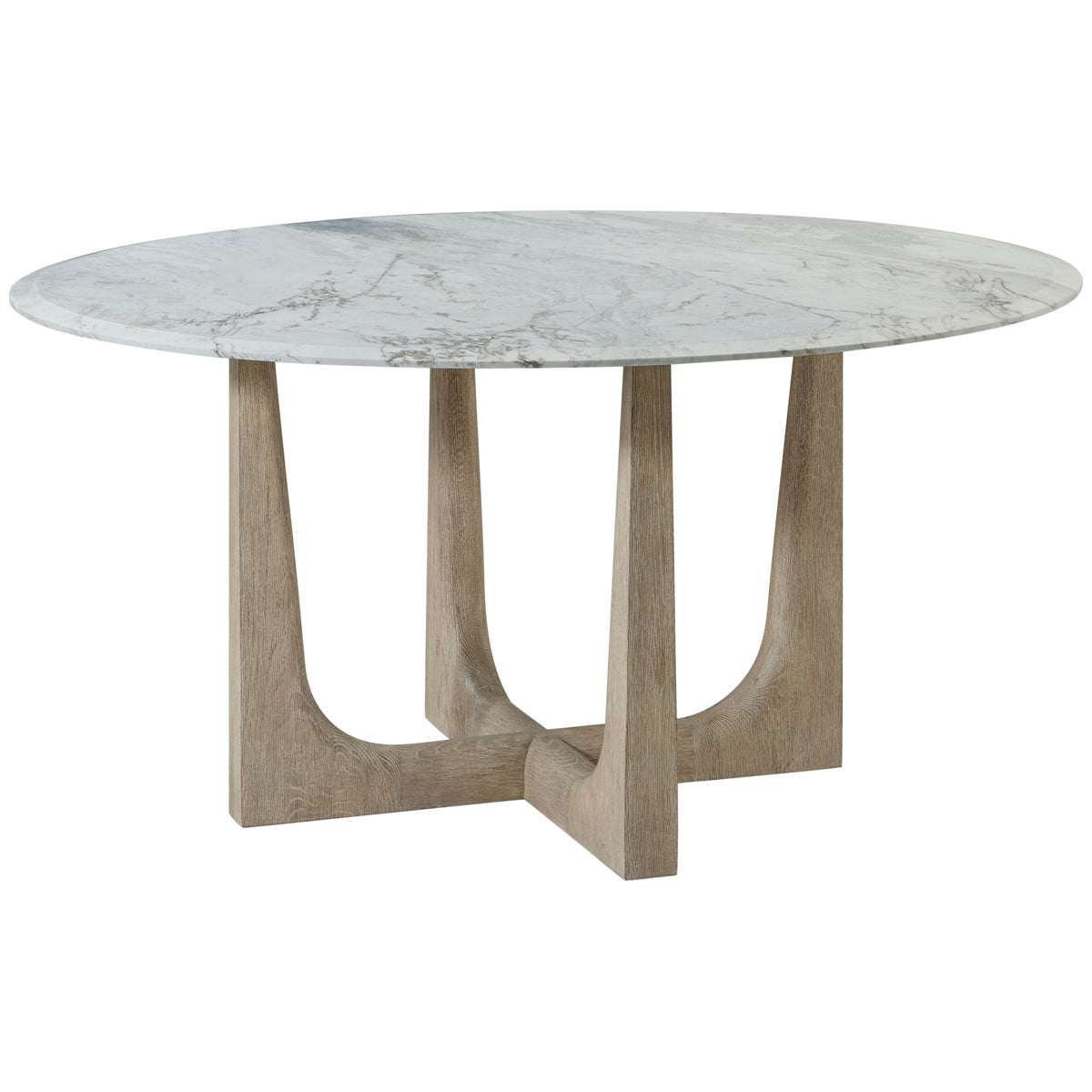 Theodore Alexander Repose Marble Round Dining Table
