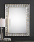 Uttermost Lanester Silver Leaf Mirror
