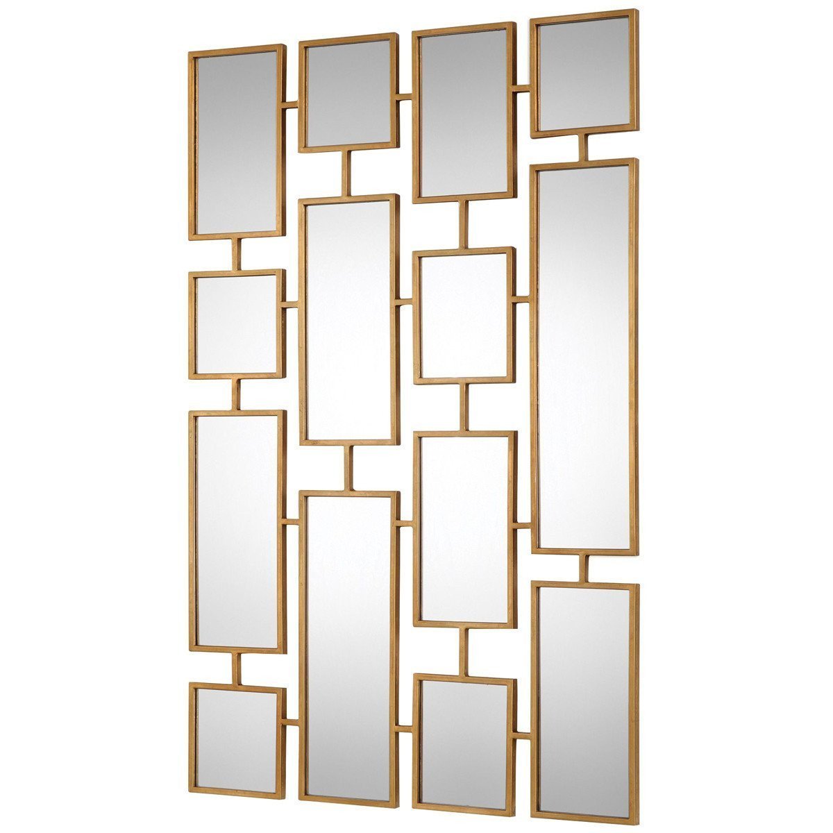 Uttermost Kennon Forged Gold Rectangles Mirror
