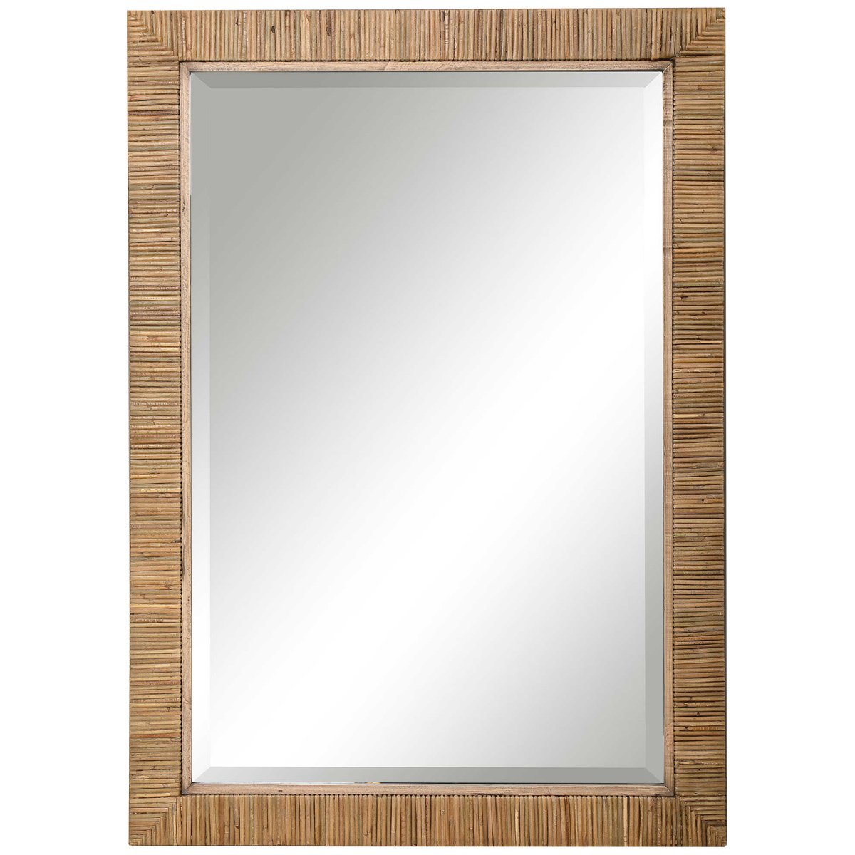 Uttermost Cape Natural Rattan Mirror