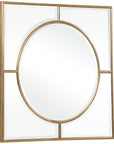 Uttermost Stanford Gold Square Mirror