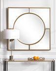 Uttermost Stanford Gold Square Mirror