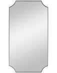 Uttermost Lennox Scalloped Corner Mirror