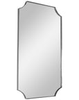 Uttermost Lennox Scalloped Corner Mirror