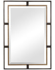 Uttermost Carrizo Gold and Bronze Rectangle Mirror