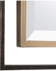 Uttermost Carrizo Gold and Bronze Rectangle Mirror
