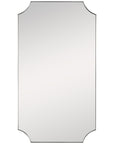Uttermost Lennox Scalloped Corner Mirror