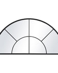 Uttermost Rousseau Iron Window Arch Mirror